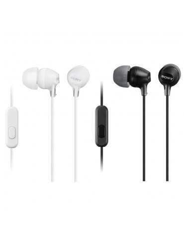 SONY MDR-EX15AP In-Ear Earphones 3.5mm Wired Earbuds Subwoofer Stereo Handsfree with Microphone Portable Headset