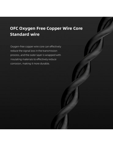 VK4 3.5mm Wired Headphones In-ear Sports Headset Moving Coil Music Earphones In-line Control with Mic Detachable Replaced Cable