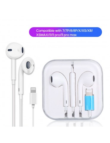 Headphone Wire Control Headset BT Sports Earphone Stereo Earbuds