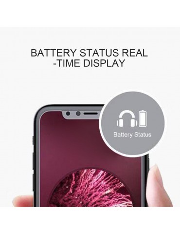 i11 True Wireless Earphones Wireless BT Earphones BT 5.0 Smart Headset Portable Sports Wireless Headset with 300mAh Charging Case Touch-control Noise Reduction Compatible with Android / iOS Devices